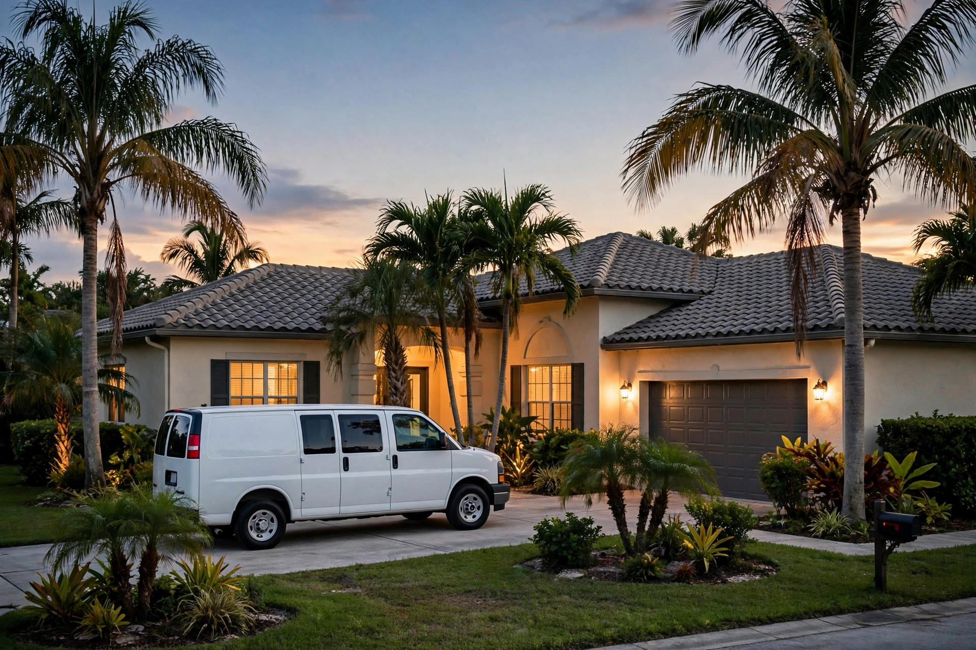 DryOut Inc vans serving water damage service areas across Florida