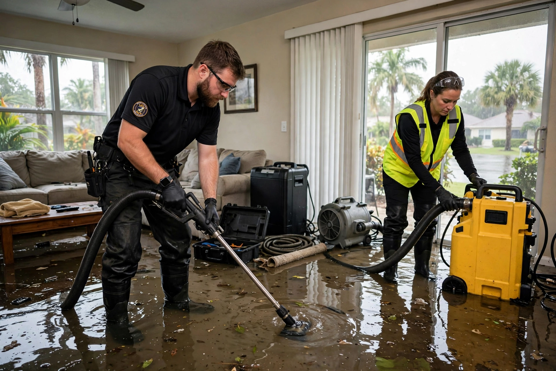 Emergency water extraction service in Florida